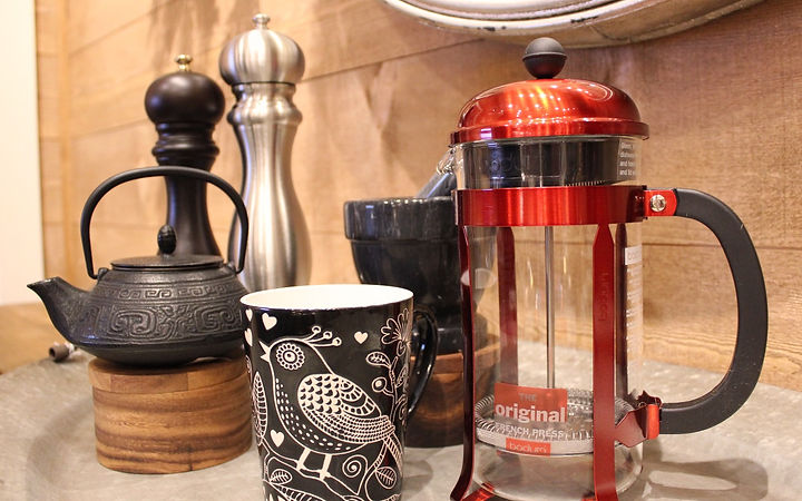 Coffee, tea and spice tools at The Grater Good